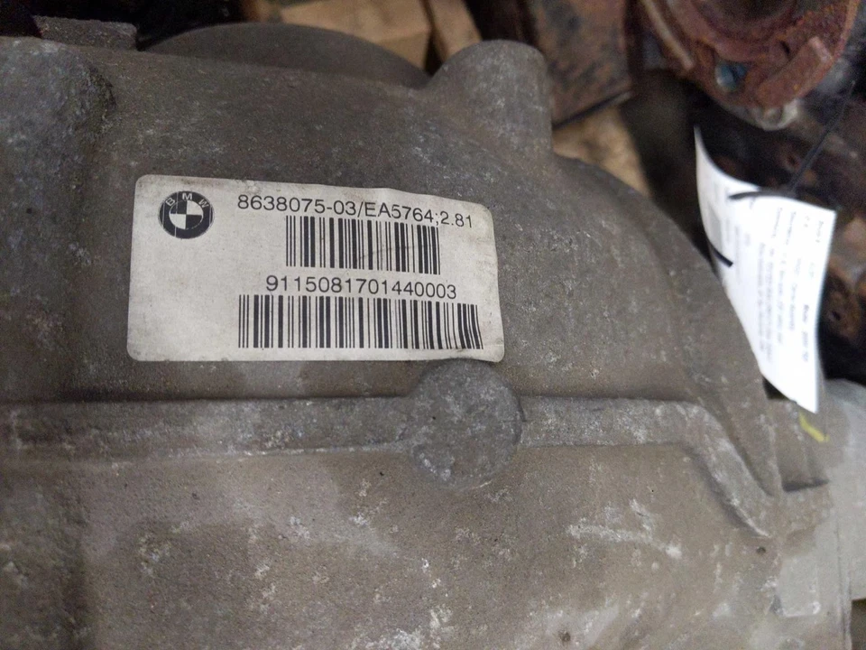 16 17 18 19 20 宝马 750i 后差速器托架(4.4 升,双涡轮增压,2.81 比率) — 第 3/4 张图片