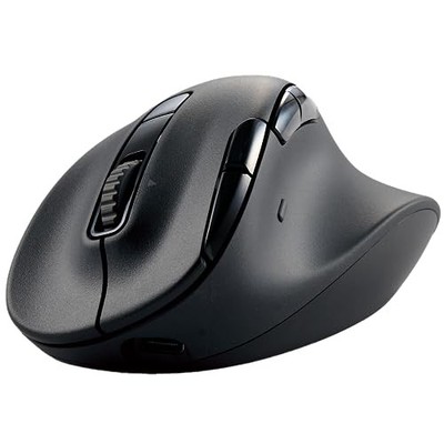 ELECOM EX-G PRO Kabellose Maus Bluetooth 8 Tasten Schwarz M-XGS50MBSKBK