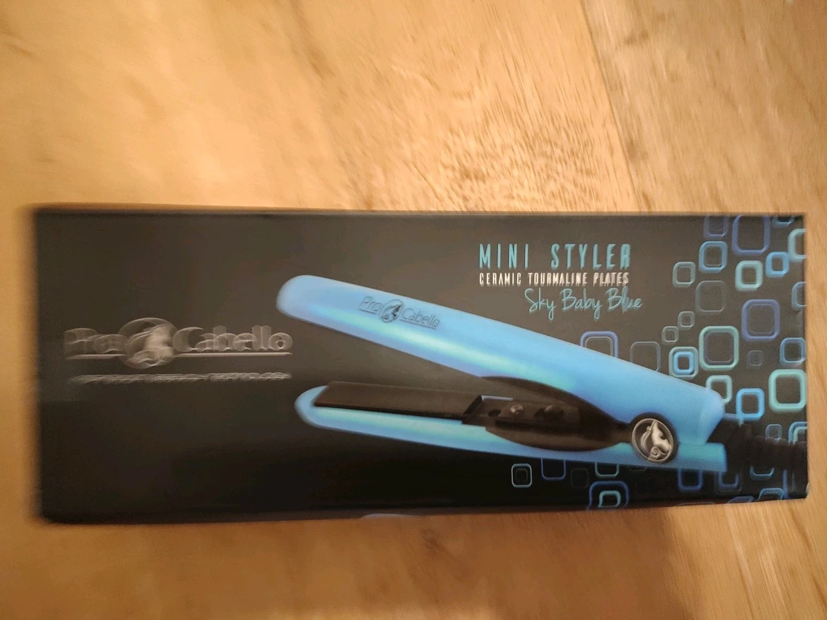 Pro Cabello Mini Styler Sky Blue NIB Cabello Hair Straighteners & Curling Irons for sale | eBay main image 3