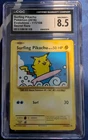 Pokemon Evolutions Pikachu 111/108 Non-Holo Secret Rare Graded CGC 8.5
