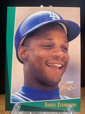 1992 Score Select Darryl Strawberry #21 Los Angeles Dodgers | eBay