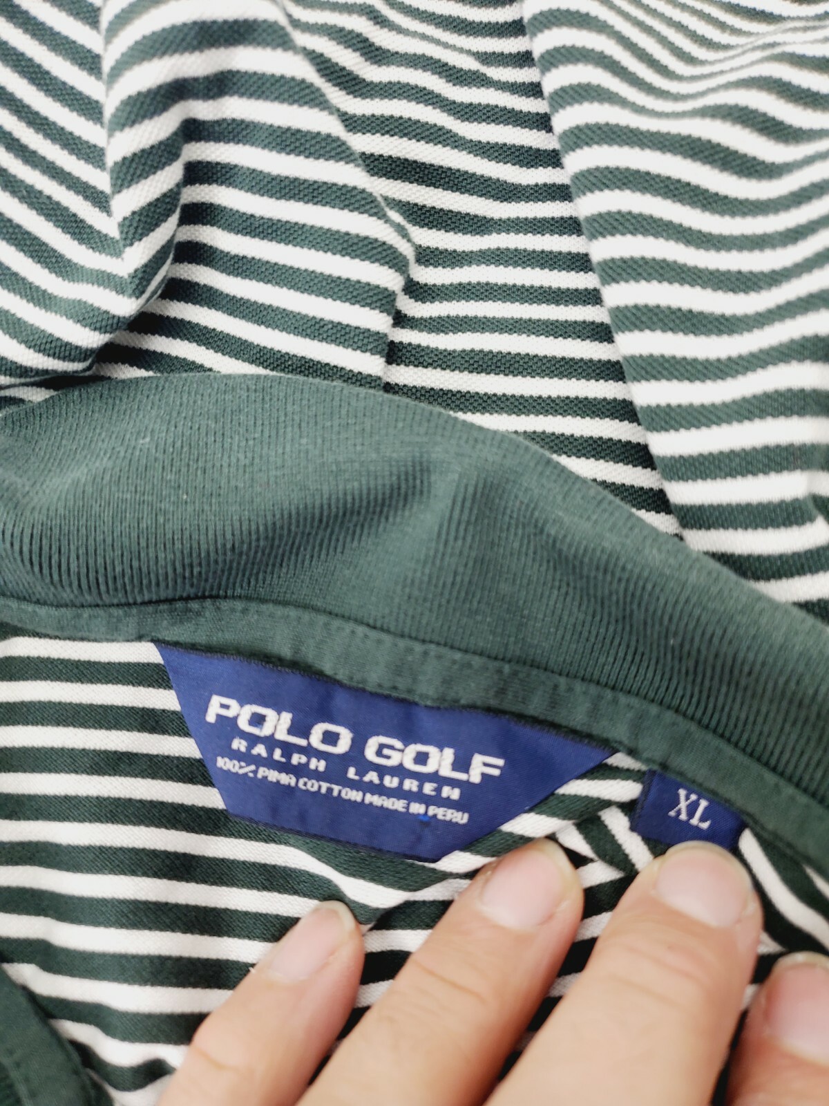 Polo Ralph Lauren Uomo Polo Golf Supima Camicia Misto Cotone XL Pony