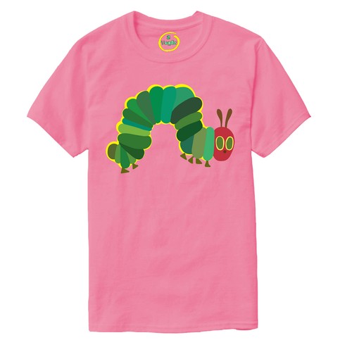 Kids Adults The Very Hungry Caterpillar World Book Day T-Shirt Reading Top - Picture 7 of 8