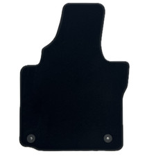 Premium Fußmatte Fahrer matte vorne links für VW Caddy 2004-2020 runde option