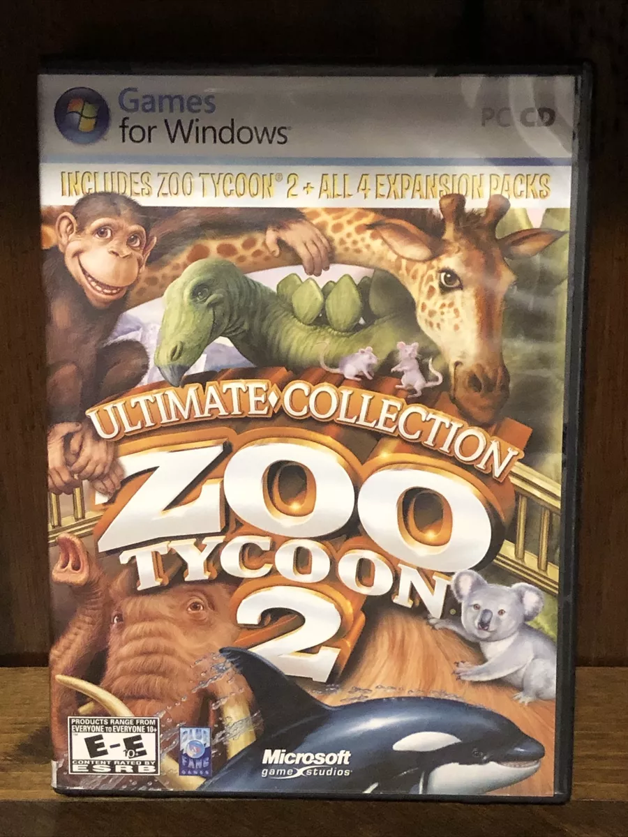 Zoo Tycoon Complete Collection for PC New/Sealed for Sale in