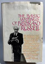 The Basic Writings of Bertrand Russell by Robert Egner & Lester Denonn, 1961