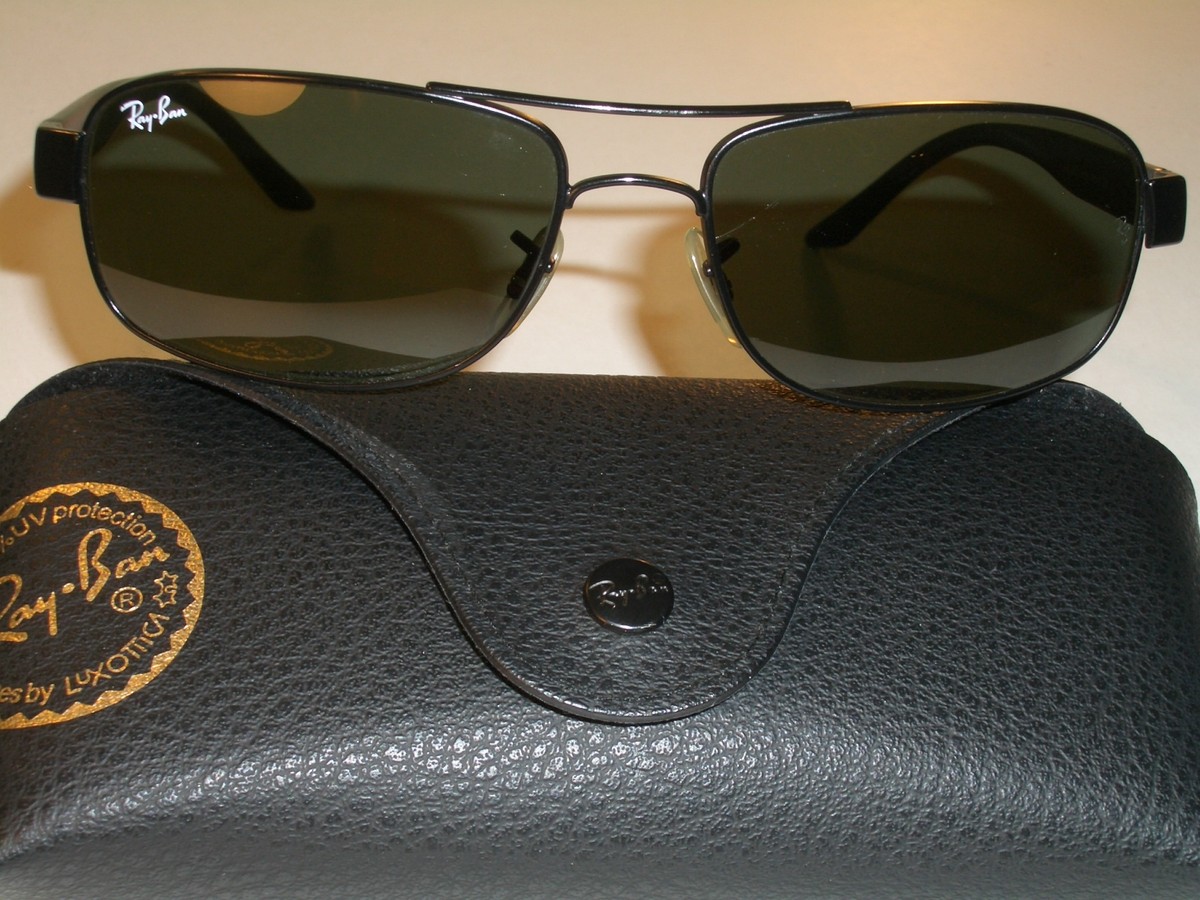 RAY BAN RB3273 006 57[]17mm STUNNING SLEEK G15 GLASS LENS BLACK