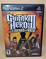 Guitar Hero III 3 Legends of Rock (PlayStation 2 PS2, 2007) - Complete, Tested