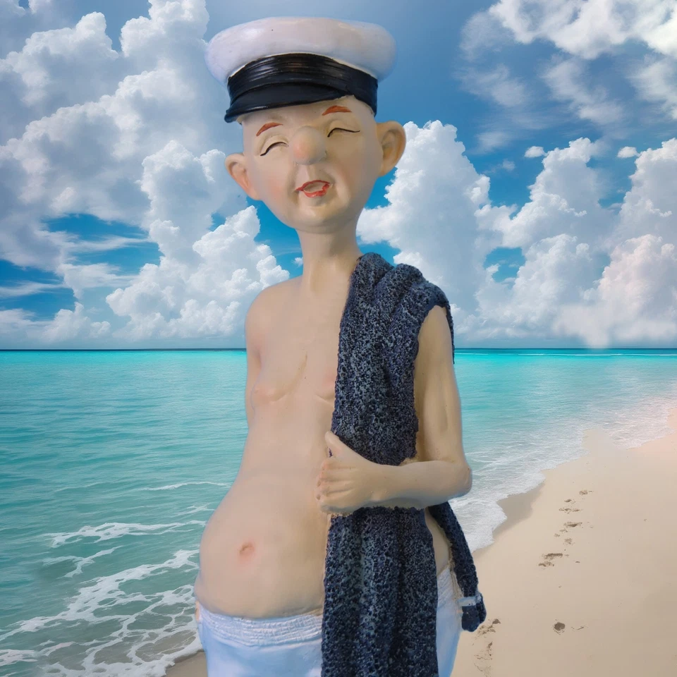 Matrosenfigur Seemannsfigur maritime Dekofigur Sammlerfigur ❤ HERR KRAUSE ❤ XL - Bild 3 von 4