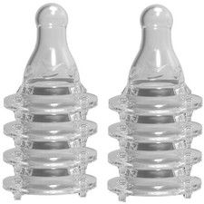 Baby Anti Colic Nipples for Standard Neck Bottles, Silicone Breast Like Nippl...