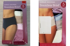 Carole Hochman Ladies Seamless Brief 4 or 5  or 6 or 7 Pack