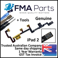 iPad 2 OEM Power Volume Button On Off Switch Flex Cable Mute Replacement Tools