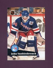 1991 Pro Set John Vanbiesbrouck #447 - New York Rangers