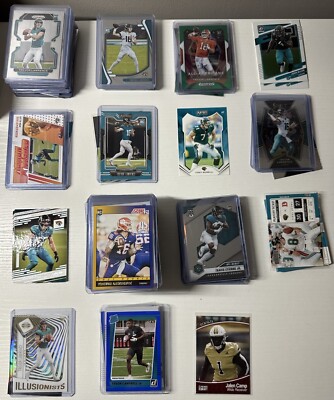 Jacksonville Jaguars Football Card Lot With Numbered Card & Trevor Lawrence RC s