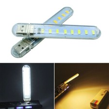 8 Leds Mobile Power USB LED Lamp LED Lamp Lighting Computer Small Night Light 1