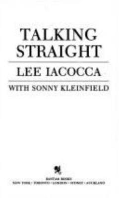 Talking Straight - 9780553278057, Lee Iacocca, paperback
