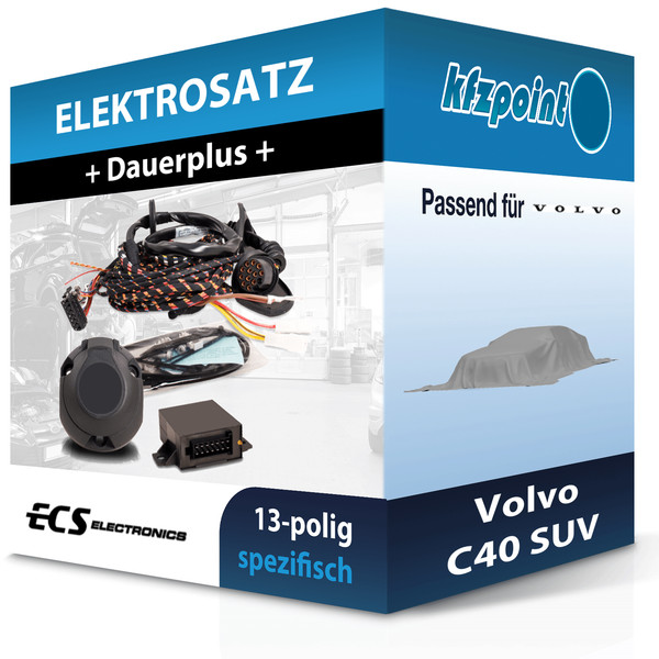 für Volvo C40 SUV 10.2021-Jetzt ECS E-Satz 13Polig Fahrzeugspezifisch NEU-image