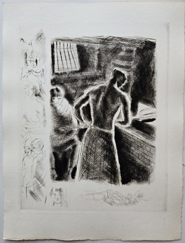 Chas Laborde, 15 eaux-fortes originales. Avec remarques, 1928-29 - Bild 5 von 15