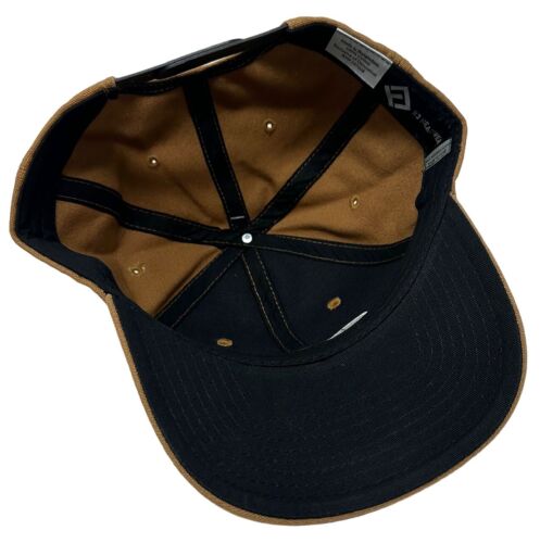 Ford Men's Officially Licensed Embroidered Logo Snapback Hat Cap in Caramel - Picture 5 of 6