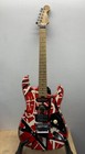 EVH Striped Series Frankenstein Relic - Red/Black/White Guitar (E10040943)