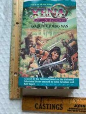 XENA WARRIOR PRINCESS GO QUEST YOUNG MAN NOVEL 1999 UNIVERSAL
