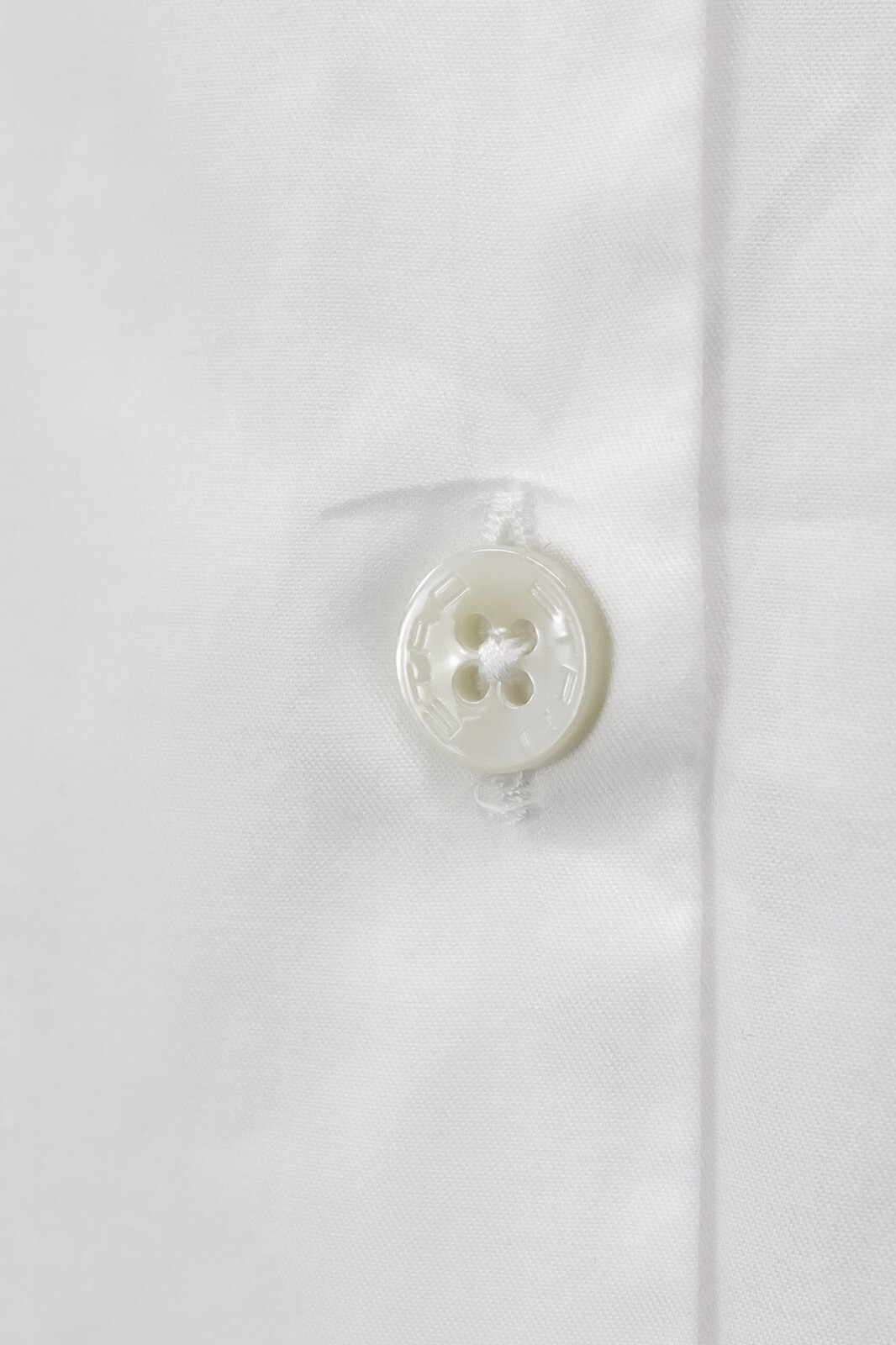 Etro Basic White Cotton Button Up, Size IT 42 - image 8