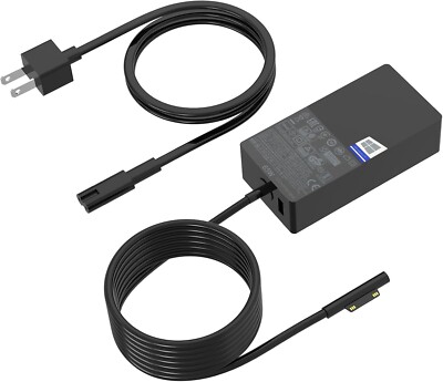For Microsoft Surface Pro Book Laptop 1 2 3 4 5 6 7 Ac Adapter Charger 65W