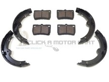 SET PASTIGLIE FRENO POSTERIORI E GANASCE FRENO A MANO PER LEXUS GS450H GS460 2005-2011