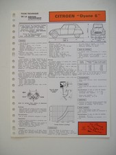 Revue technique Citroen DYANE