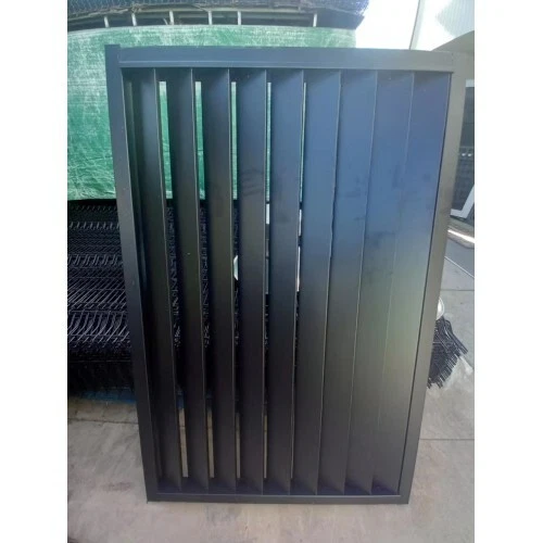 SQM Guide - White - Monument - Black DIY Custom size LOUVRE Vertical Gates - Picture 1 of 6