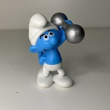 Kr&auml;ftiger Schlumpf - Kinder Surprise UN133 altes Spielzeug
