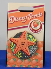 Disney Disney'scents Finding Nemo Scratch & Sniff JUST PEACHY Starfish Pin 