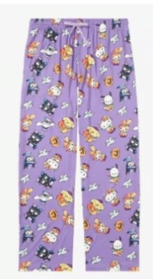 Brand New Halloween Hello Kitty And Friends By Sanrio Sleep Pants Size Large