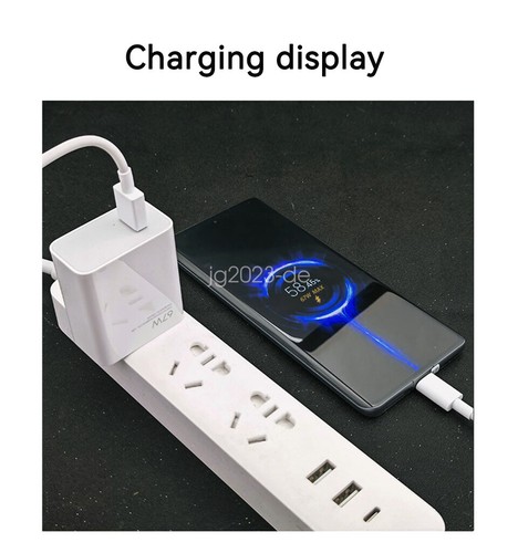 Adaptateur chargeur mural rapide Xiaomi 67W câble USB-C Mi 11/12/13 11 Pro 11 Ultra - Photo 4 sur 14