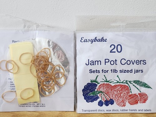 Jam Jar Sealing Kit Lakeland Kitchecraft Easybake Jam Pot Covers Labels Gift - Picture 5 of 17