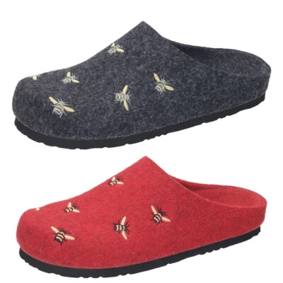 Dr. Brinkmann 320029 Hausschuhe Clogs Pantoffeln kleine Bienen Gr.37-44