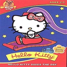 Hello Kitty Saves the Day DVD (1987, Full Screen) Like New Condition!!
