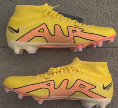 Nike Mens Zoom Superfly 9 Elite FG Football Cleats DJ4977-780 Yellow Srike Sz 13 NIKE ZOOM SUPERFLY 9 ELITE FG YELLOW STRIKE/SUNSET | US 9.5  main image 2