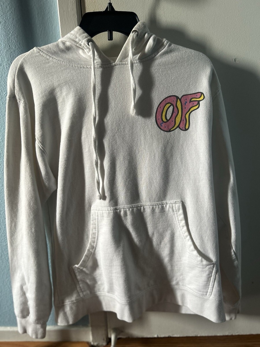 Odd Future Donut Hoodie White -small