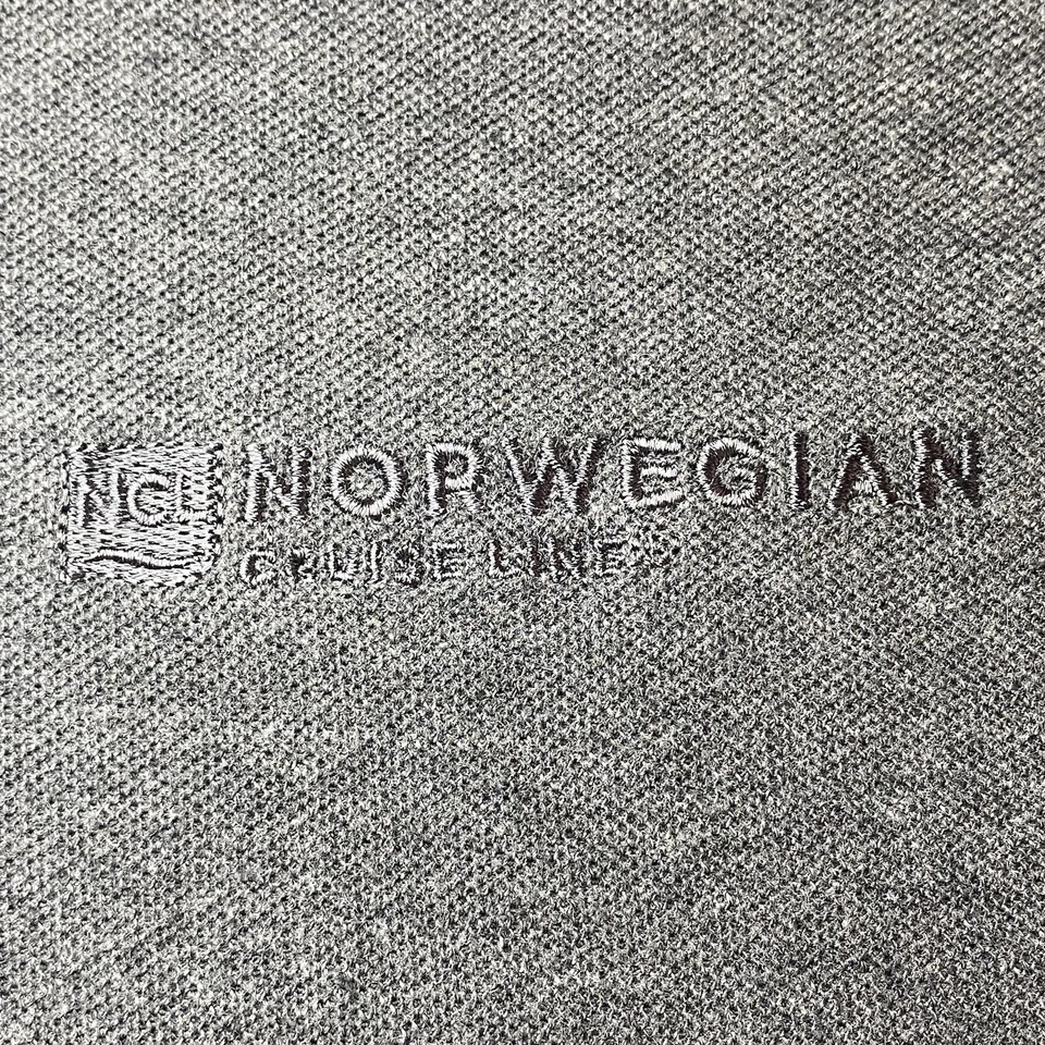 Norwegian Cruise Line XXL Polo Shirt Embroidered Staff 2XL - Image 3 of 4