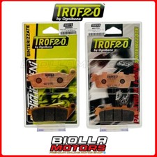 KYMCO SUPER DINK I 125 2013 FRONT + REAR TROPHY BRAKE PAD KIT 43