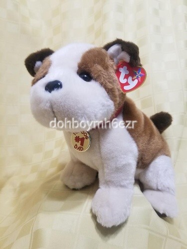 Ty Beanie Babies Baby Buddy Top Dog #1 Dad stuffed animal 2004 10"