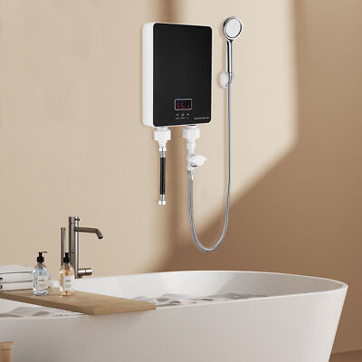 6000W Tankless Water Heater Electric Water Heater for bathroom With Shower Head