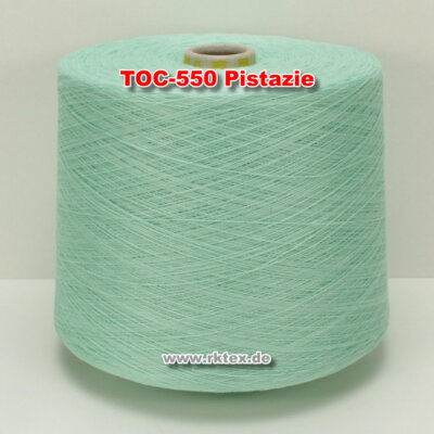 550 Pistazie TVU Ocean Nm 30/2  Baumwolle Acryl Strickgarn Häkelgarn Garn Kone 