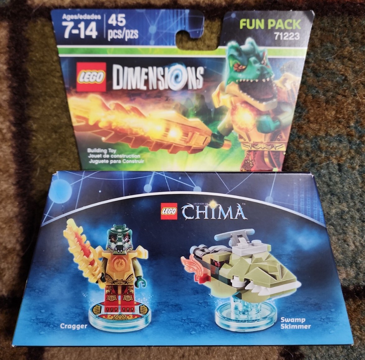 LEGO Dimensions #71223 Legends of Chima Fun Pack Cragger/Swamp