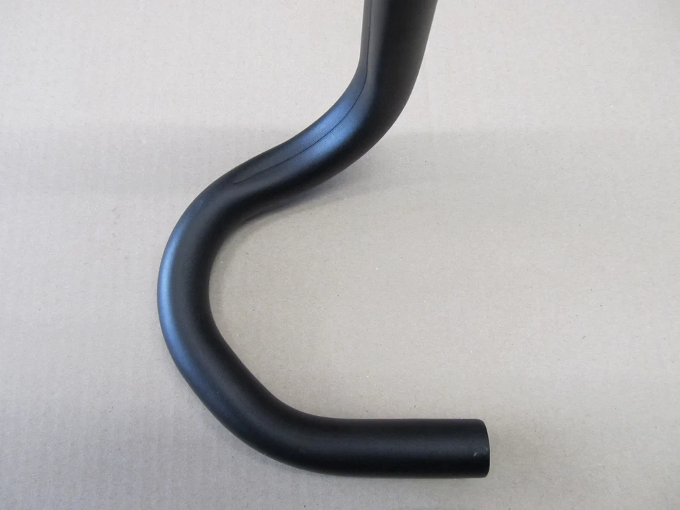 Kalloy 42cm Bicicleta Manillar AL049L Aluminio Negro 31,8mm Nuevo 380gramm - Imagen 2 de 2