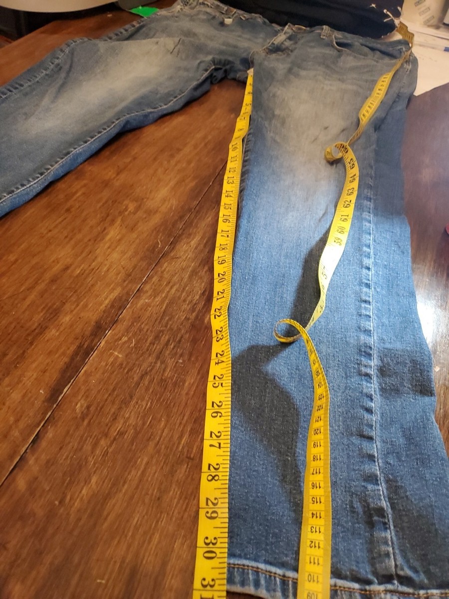 Ｋ Weatherproof Jeans (36x32) Vintage Slim Straight Dark Blue
