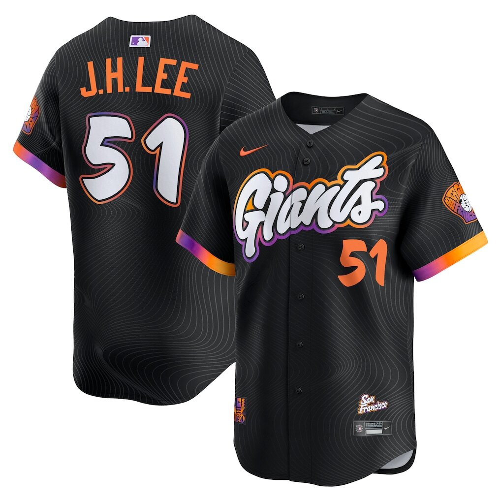 MLB イジョンフ　J.H. LEE 51 シティコネクトユニフォームS San Francisco Giants Jung Hoo Lee #51 Nike 2025 City Connect MLB