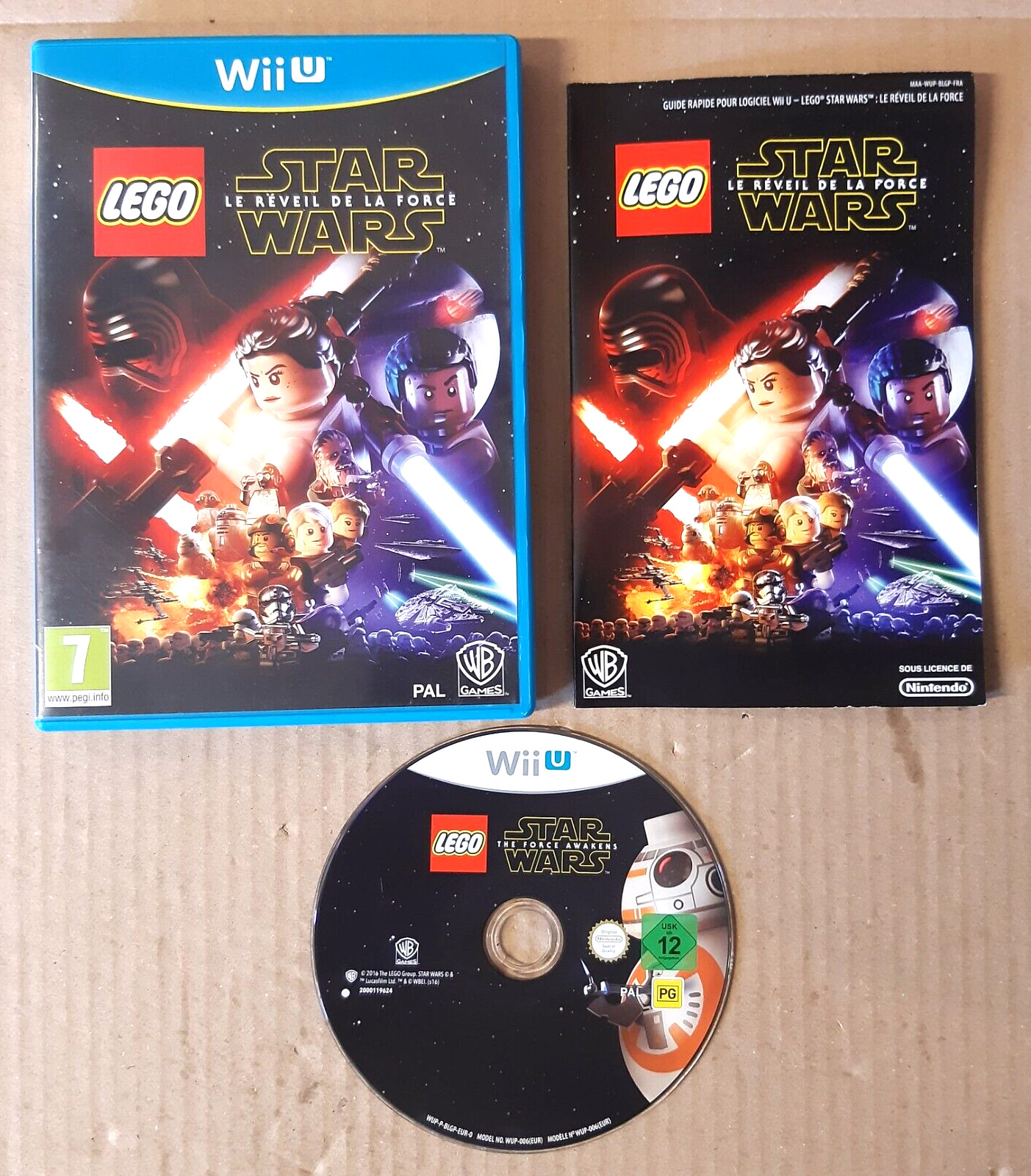 LEGO STAR WARS Le Réveil De La Force - Nintendo WII U - PAL -