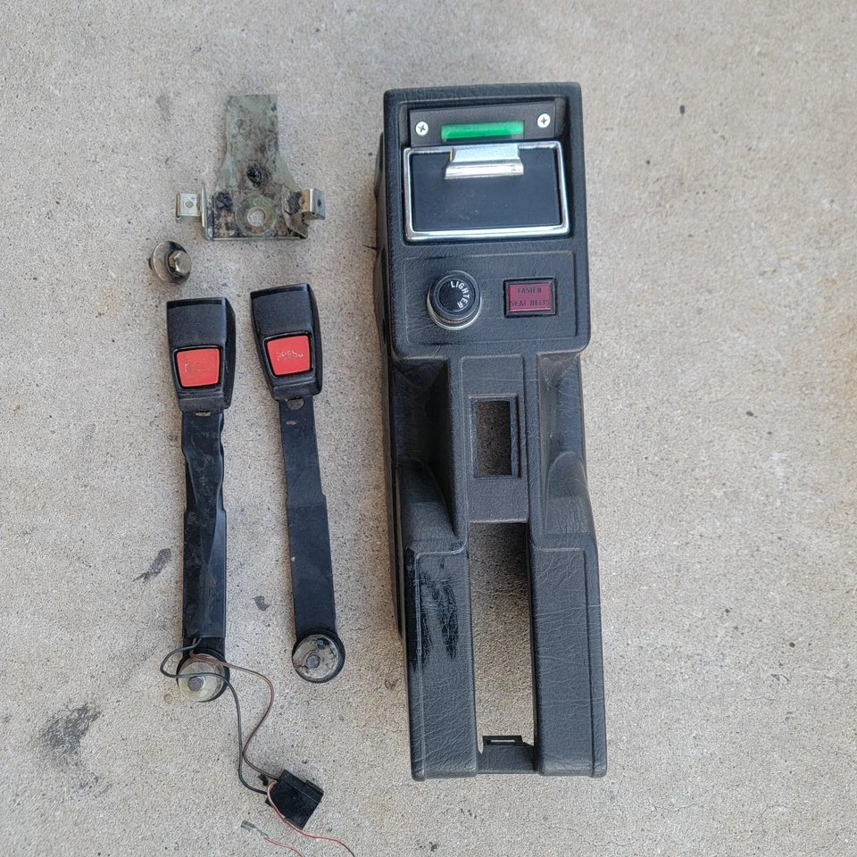 Juego completo de consola de freno de emergencia negra rara Volvo 262C Bertone 262 C 240 Foto 2 de 4